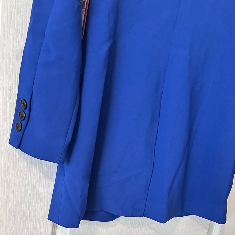 Vince Camuto Long Sleeve Blazer Size 2 Blue - Picture 6 of 6